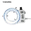 LED Ring Light Illuminator Adjustable Lamp Industry For Binocular Trinocular Microscope  Stereo Industrial Lens Camera Magnifier 1