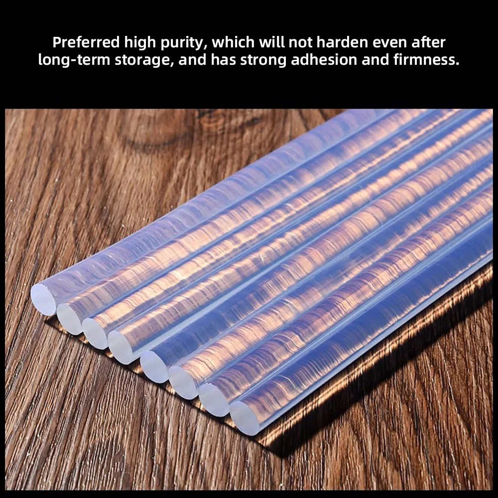 Hot Melt Glue Sticks High Temperature Resistant Hot Glue Gun Sticks Rod 7mm High-Adhesive Craft Album DIY Repair Tool 5/20/50Pcs hot melt glue sticks