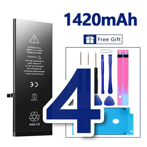 High Quality 0 Cycles Battery For iPhone SE 2 4 4S 5 5S 5C 6 6S 7 8 Plus X XR XS 11 Pro Max 7P For  iPhone7 iPhonese 6splus - Image 29