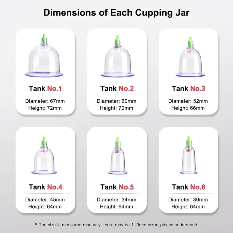 Electric Cupping Therapy Set Machine with Pump, Professional 12 Vacuum Suction Cups, Electric Universal Cupping Kit for Homeuse