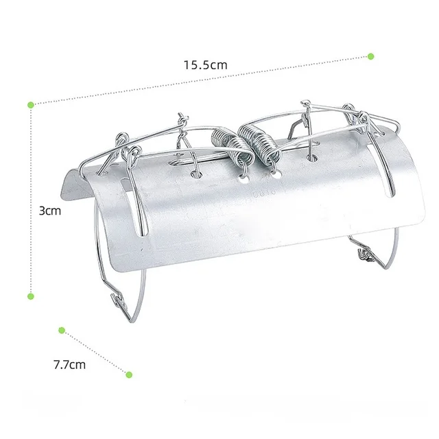 Alagút Alakú Mólcsapda Móli Csapda Professzionális Vakondcsapda Újrafelhasználható Patkány Egerek Egér Csapdák Rágcsáló Kártevőirtó Kontroll - Image 3