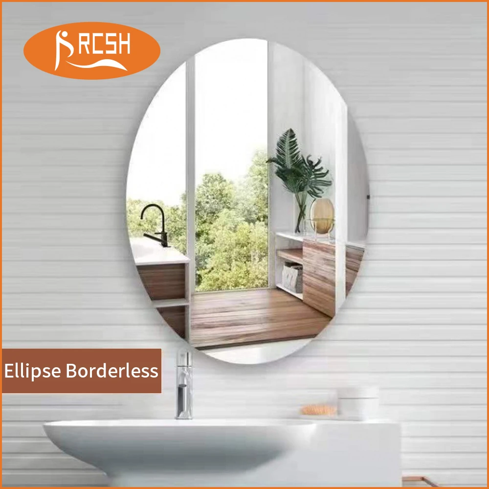 Acrylic Adhesive Mirror Stickers 3d Hd Glass Soft Mirror Sticker Self Adhesive Stickers Decal