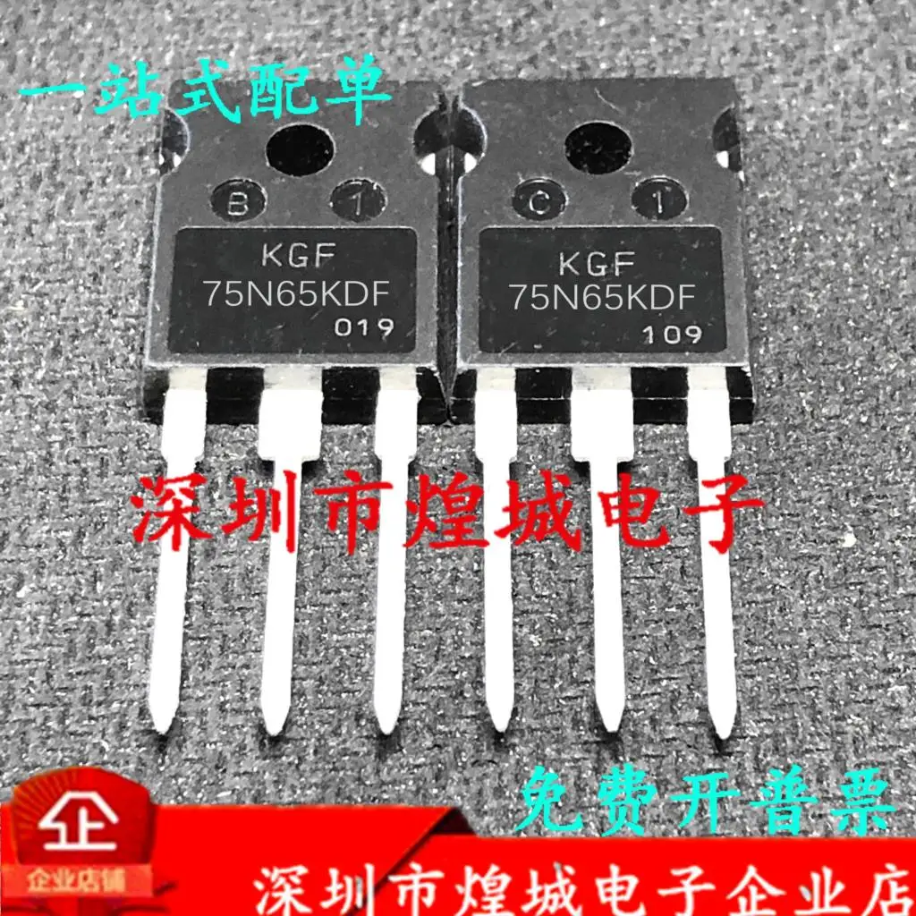 

10PCS/lot KGF75N65KDF TO-247 MOS Really Stock Original Best Quality Guarantee Fast Shipping