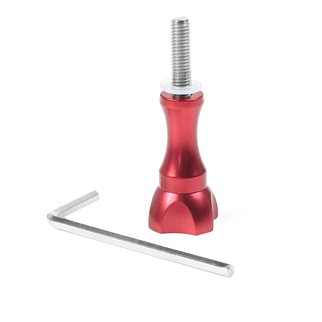 Aluminium verstellbare lange Daumenknopf-Schraubenmutter M5 Griffschraube für GoPro 13 12 Sjcam 4K für Insta360 X4 X3 Osmo Action-Kamera – Detail 1