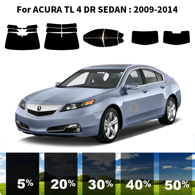 

Precut nanoceramics car UV Window Tint Kit Automotive Window Film For ACURA TL 4 DR SEDAN 2009-2014