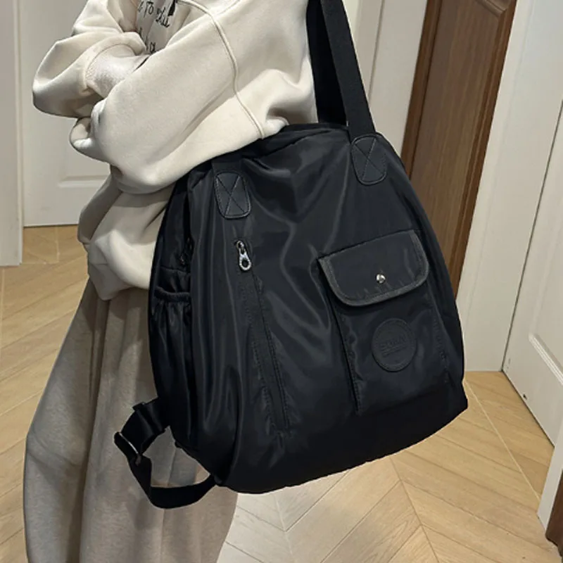 Zaini moda multifunzionali oversize per donna Borsa a tracolla con separazione asciutta e bagnata di grande capacità per sport in viaggio - immagine 3