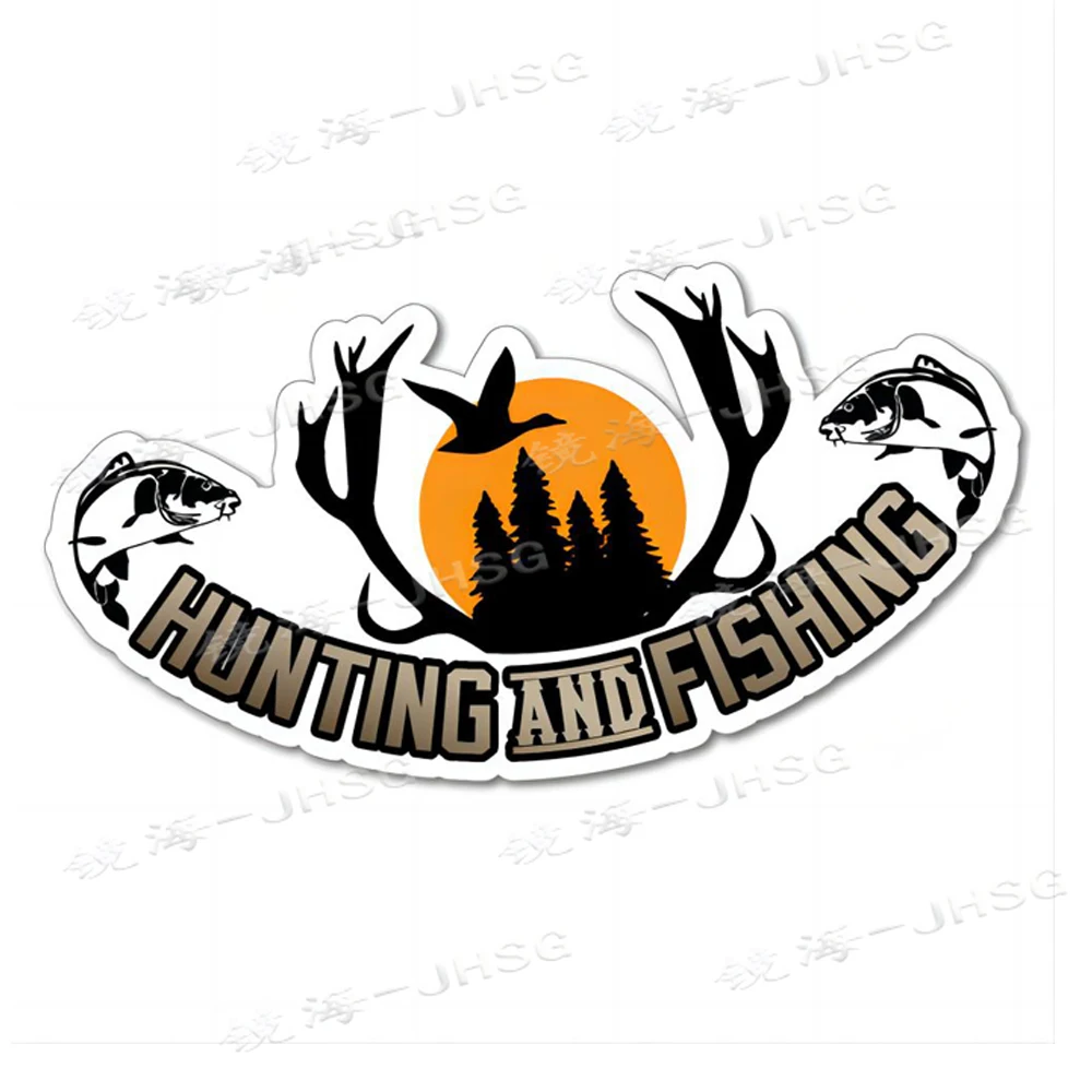 

Hunting and Fishing Stickers Hunting Car Decoration Decal - Waterproof Vinyl