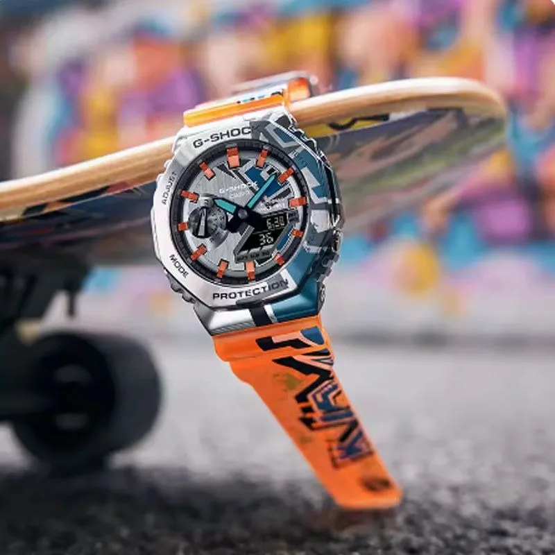 ساعة كاسيو GM-2100 للرجال - سلسلة ماركة فاخرة، ساع...