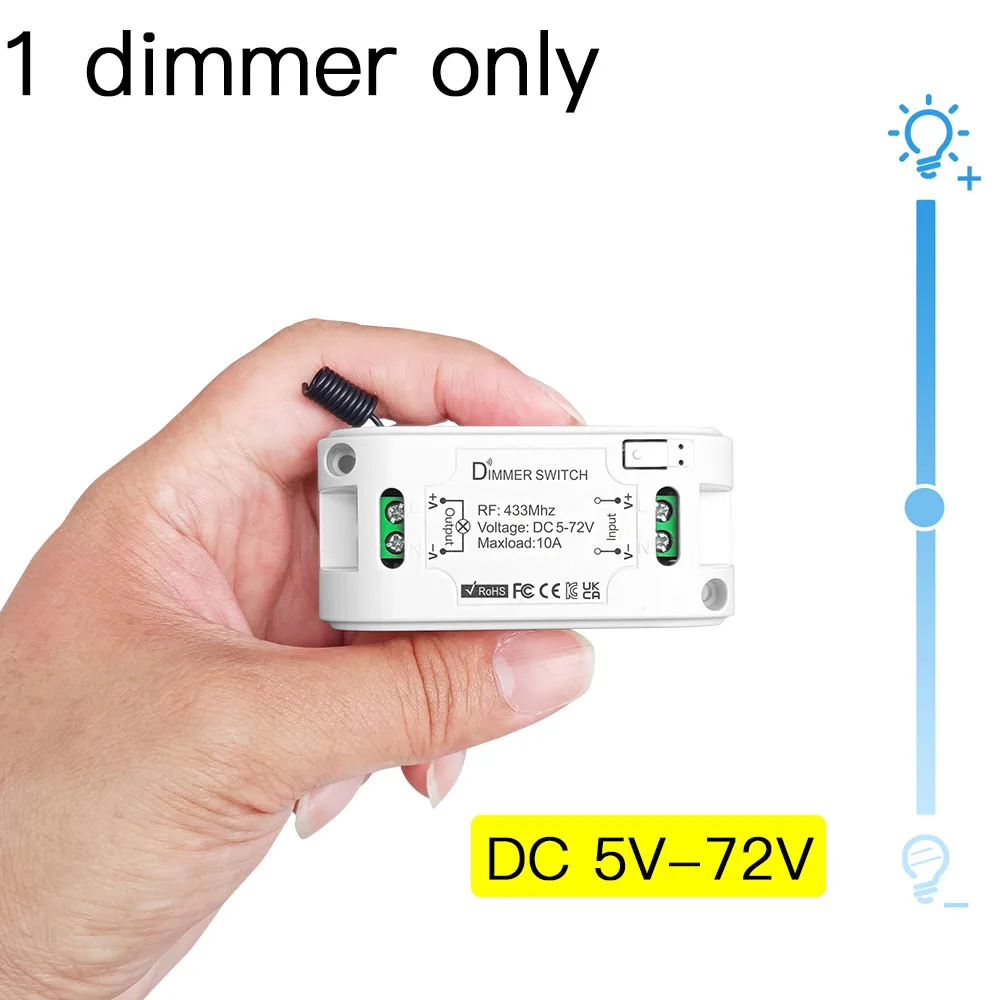 Tedeligo تيار مستمر 6 فولت 12 فولت 24 فولت LED باه...