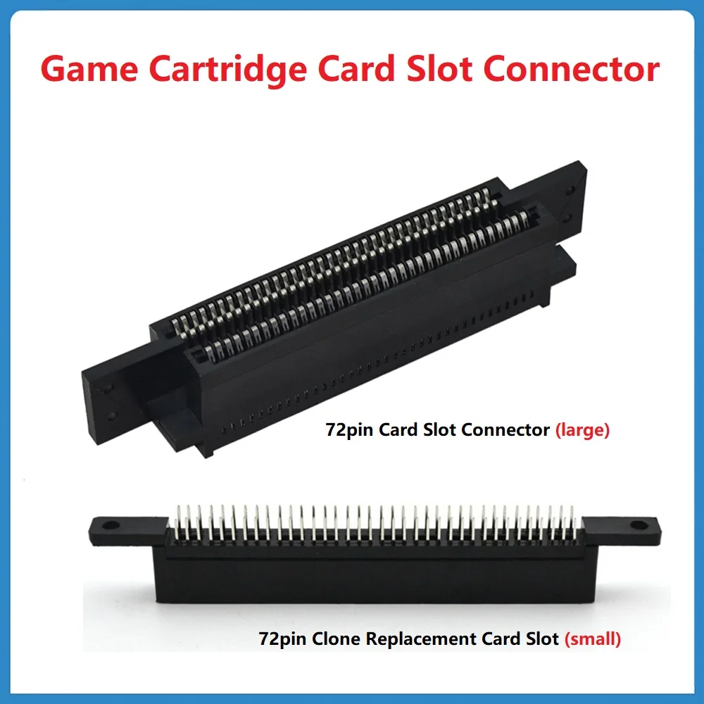 Connettore Slot Per Scheda Cartuccia Di Gioco Nes Presa A 72Pin Nes Clone Console Slot Per Cassetta Porta Per Console Nes Clone