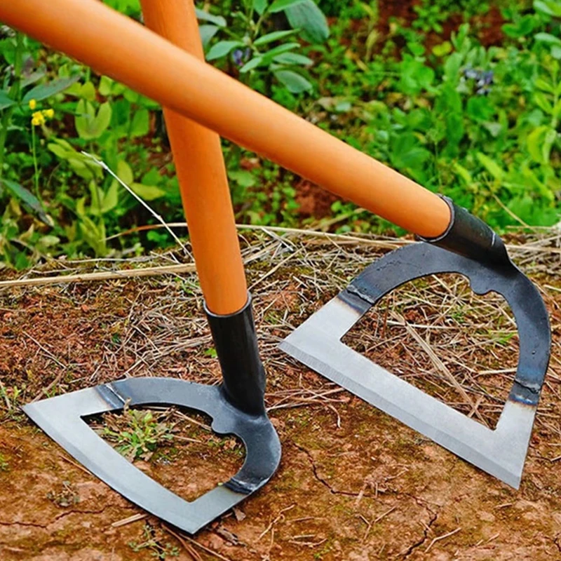 Description Picture 2 of itemHoe Garden Tools for Gardening Weed Removal Machete Weed Remover Hand Tools Planting Vegetable Gardening Loosening Soil Weeding