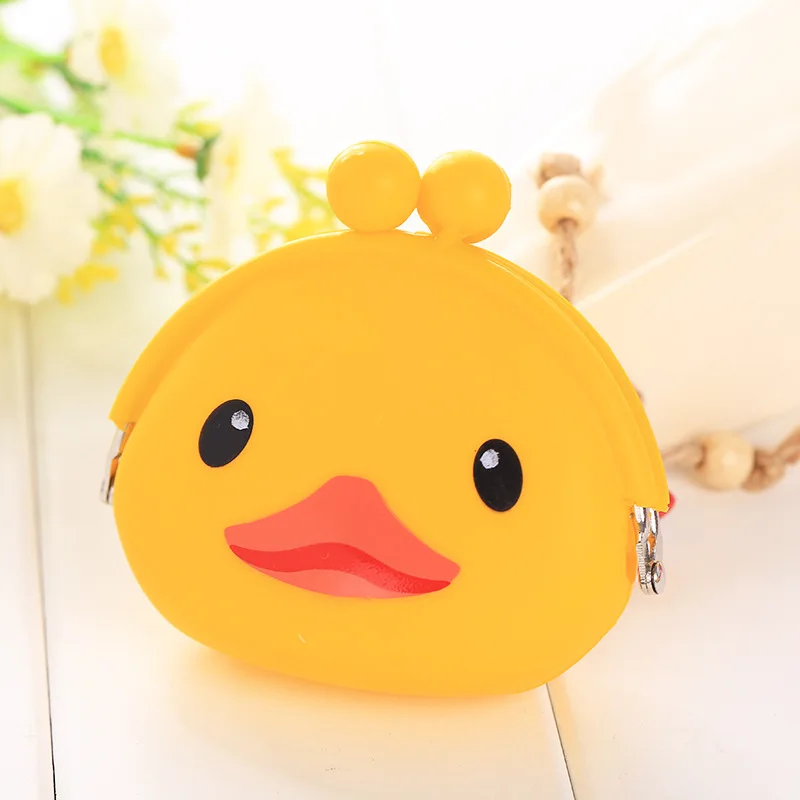 Girls Mini Silicone Coin Purse Case Animals Small Change Wallet Purse Women Key Wallet Coin Bag for Children Kids Gifts