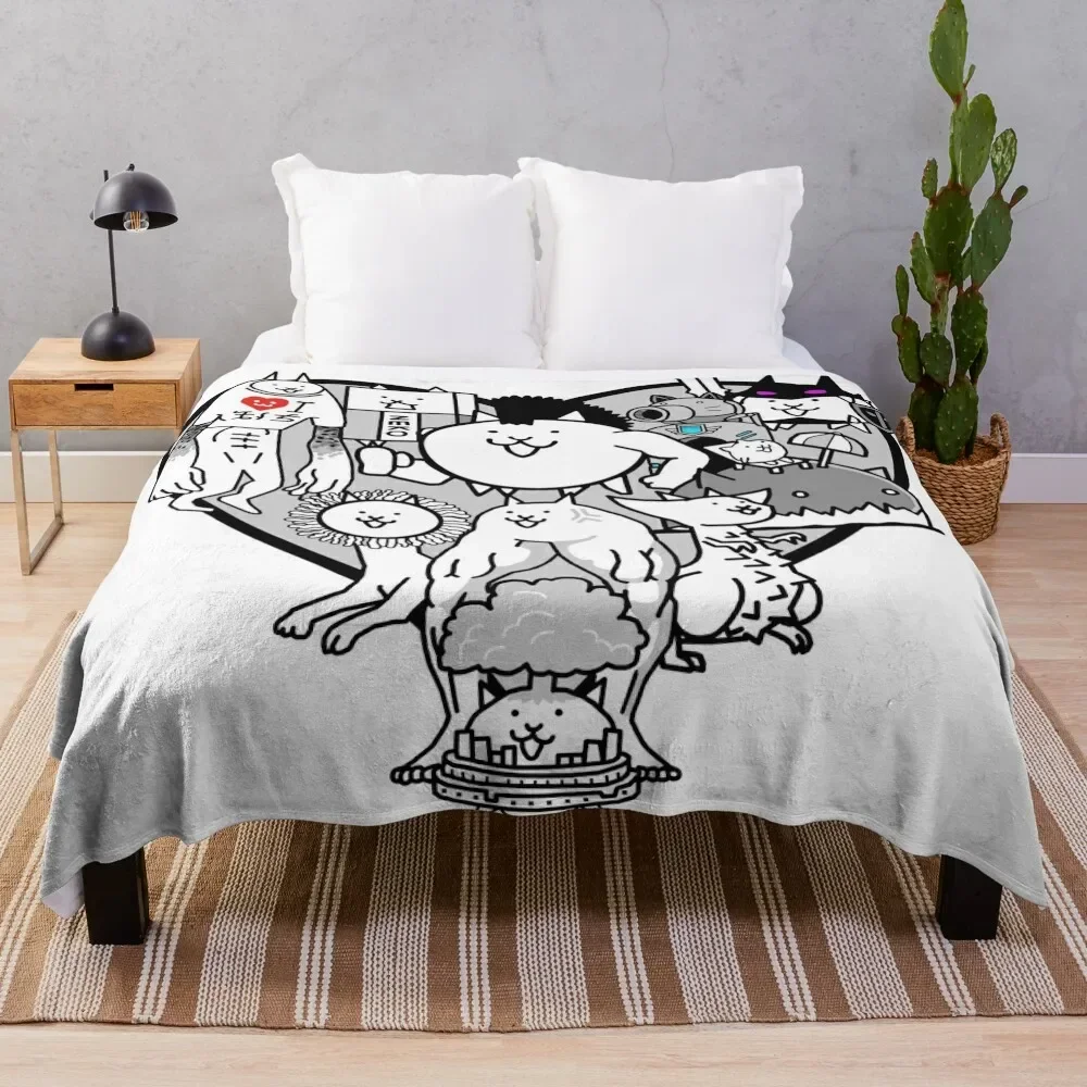 Battle Cats True Form Murale Coperta Per Capelli Decorazione Natalizia Coperte Per Bambini