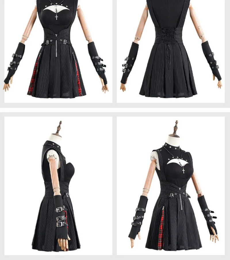 Death Note Misa Amane Gothic Dress Cosplay Costume