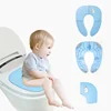 Baby Travel Toilet Seat Seat Cover Portable Children's Toilet Seat Male and Female Toilet Seats Car Mounted Toilet Seat Foldable 3