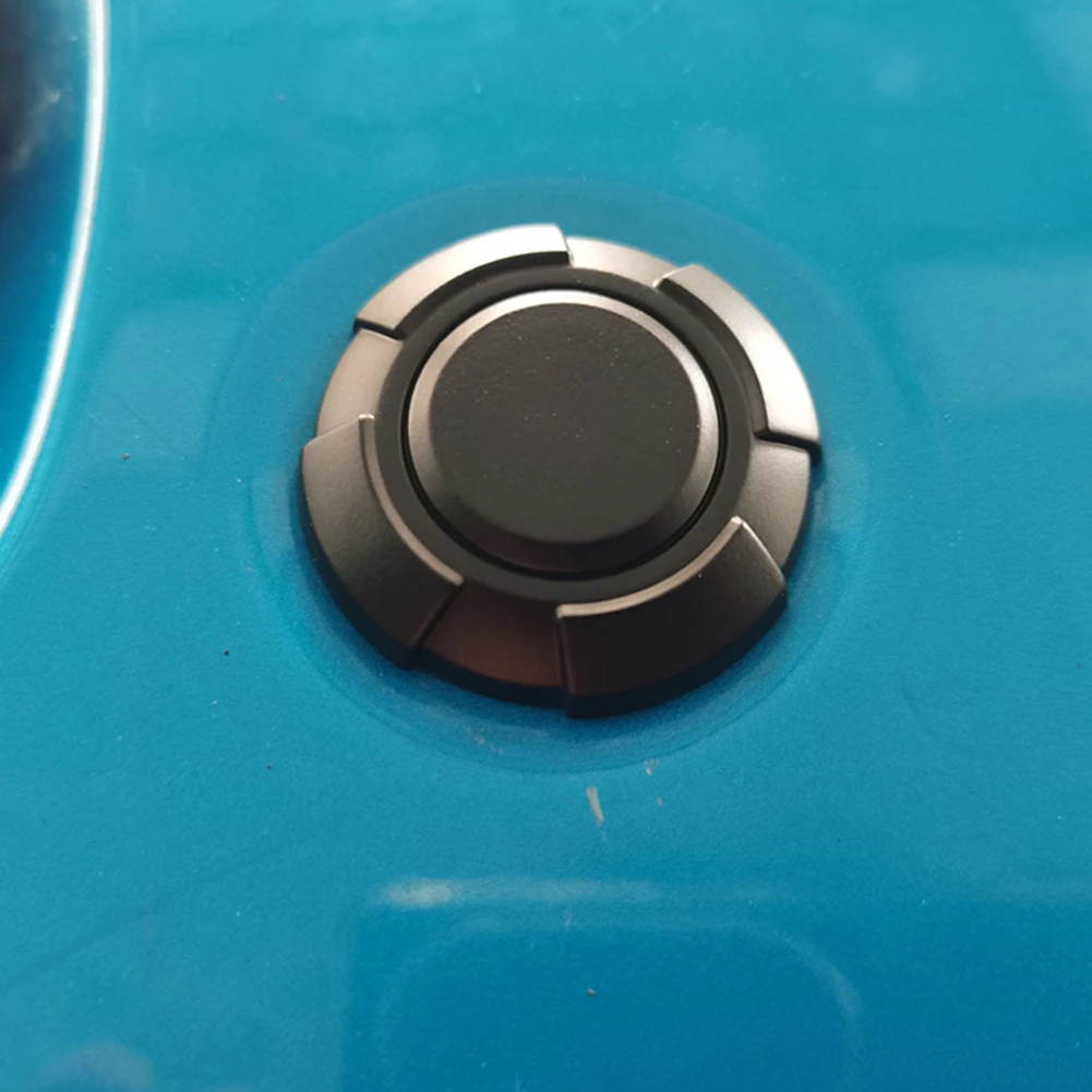 2pcs Car Door Key Hole Decoration Cover Trim Door Lock Cover