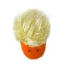 Spring and Autumn Yellow Duck Baseball Hat Men's Wig Hat Fun Short Hair Hat Breathable and Soft Suitable for Outdoor Party Hat 4