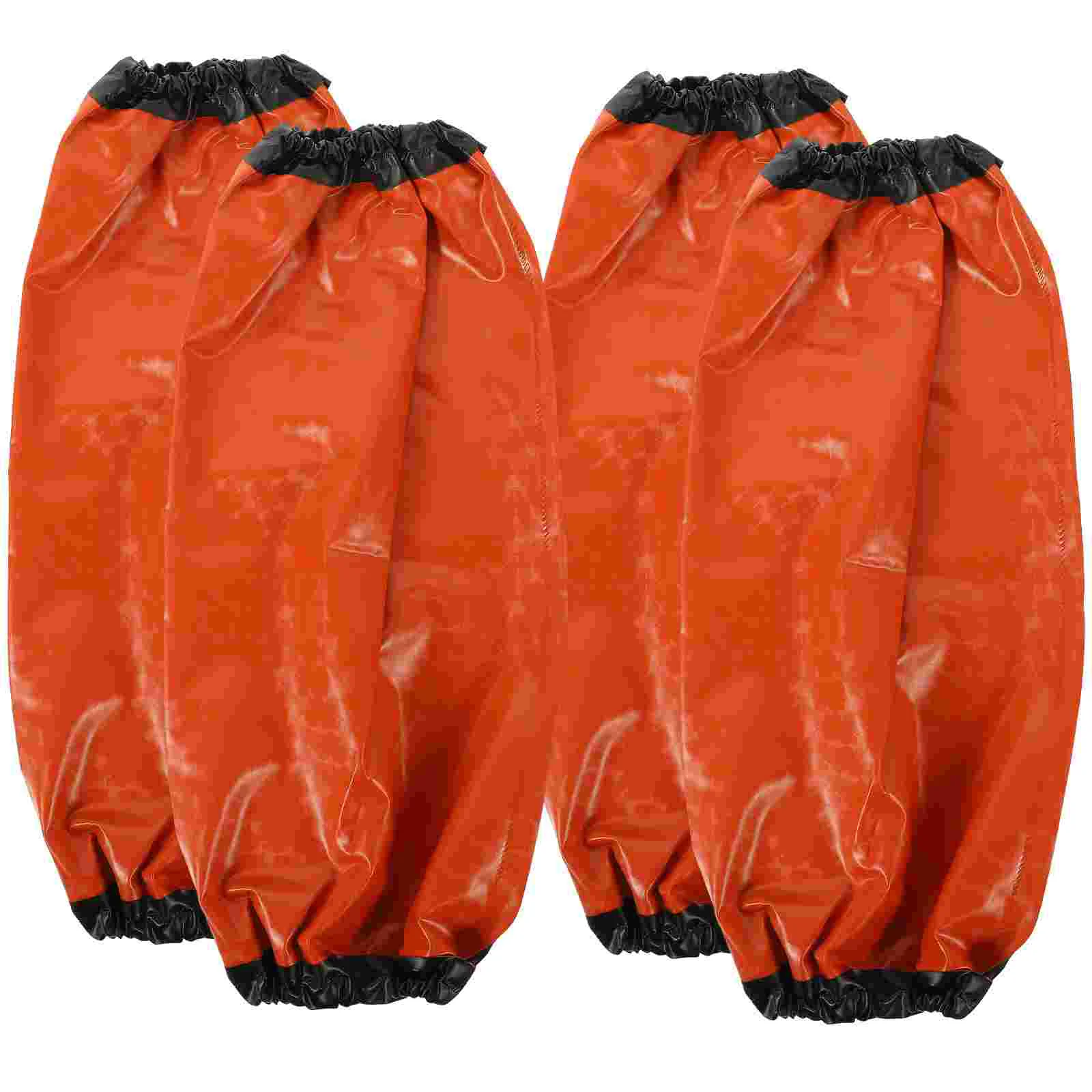 

2 Pairs Kitchen Sleeves Practical Oil- proof Sleeves Durable Waterproof Sleeves Arm Cover Sleeves Kitchen Tool