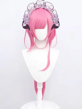 Elysia косплей парик аниме Honkai Impact 3 косплей парик hhsiu synthetic синтетический парик из волокна розовый длинный парик бесплатно