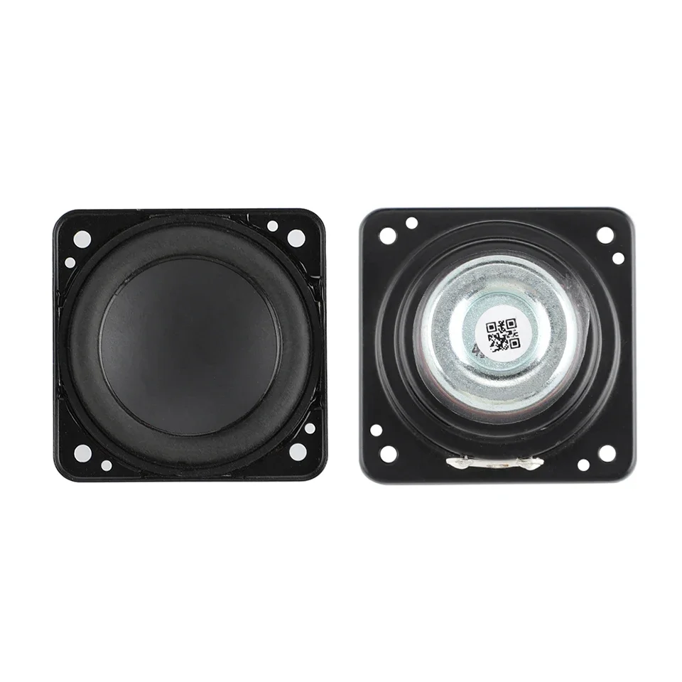 2Pcs 2 Inch 4 Ohm 6W Full Range Audio Speaker 52mm Neodymium Magnetic DIY Bluetooth Home Amp Speakers Hifi Sound Stereo