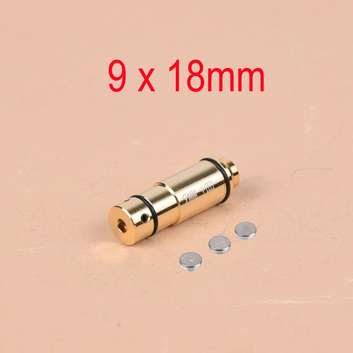 9mm .380ACP .40S&W .45ACP .223 Laser Training Bullet Dry Fire Laser Trainer Cartridge Red Dot Training Bore Sight
