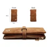 2023 New Fashion Women Wallets Drawstring Nubuck Leather Zipper  Long Design Purse Two Fold More Color Clutch Hot Card Pack 3