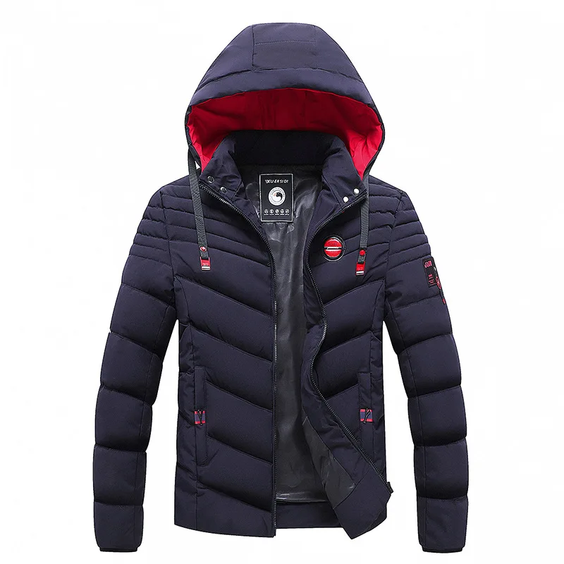 Man Coat Big Size Men's Cold Jackets Style Clothing Coats Models Custom Mens Sweatshirt With Zipper Vest Male Outdoor Hooded