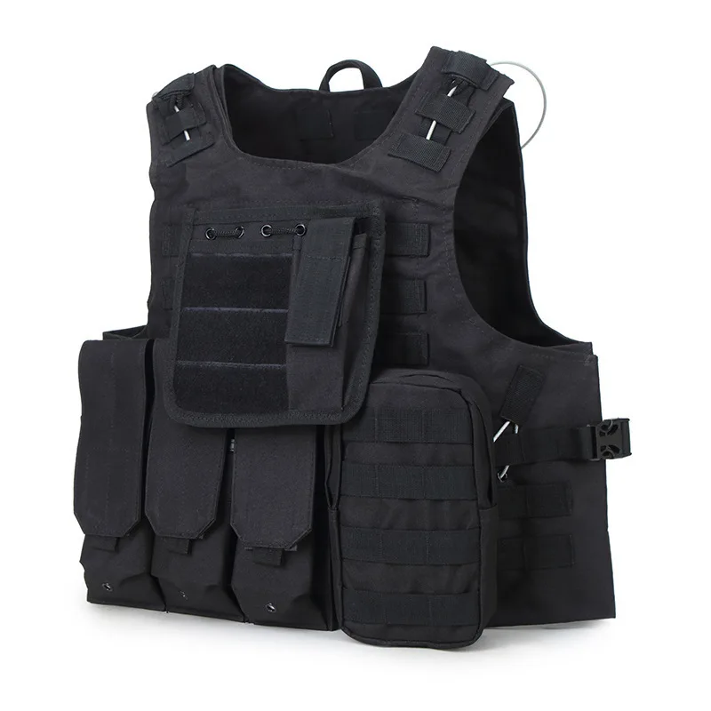 

1000D Nylon Oxford Cloth Outdoor Vest Backpack Tactical Equipment CS Combat Vest Camouflage Tactical Vest Riding Sports Backpack