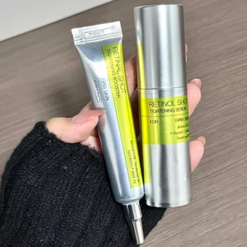 Korean Retinol Shot Tightening Face Serum Wrinkle Reduction Lifting Firming Diminishes Fine Lines Shrinks Pores Moisturizing