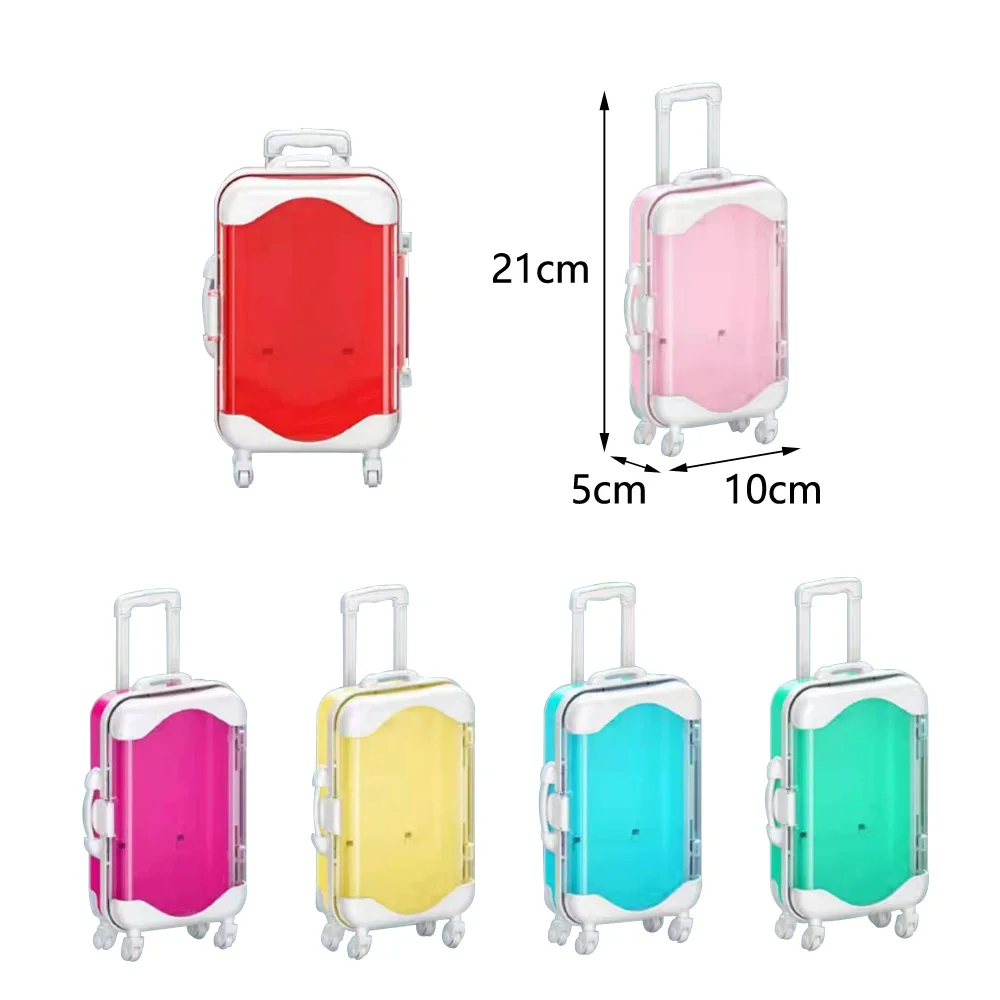 For Children play house Plastic Trolley Suitcase Storage Box Travel