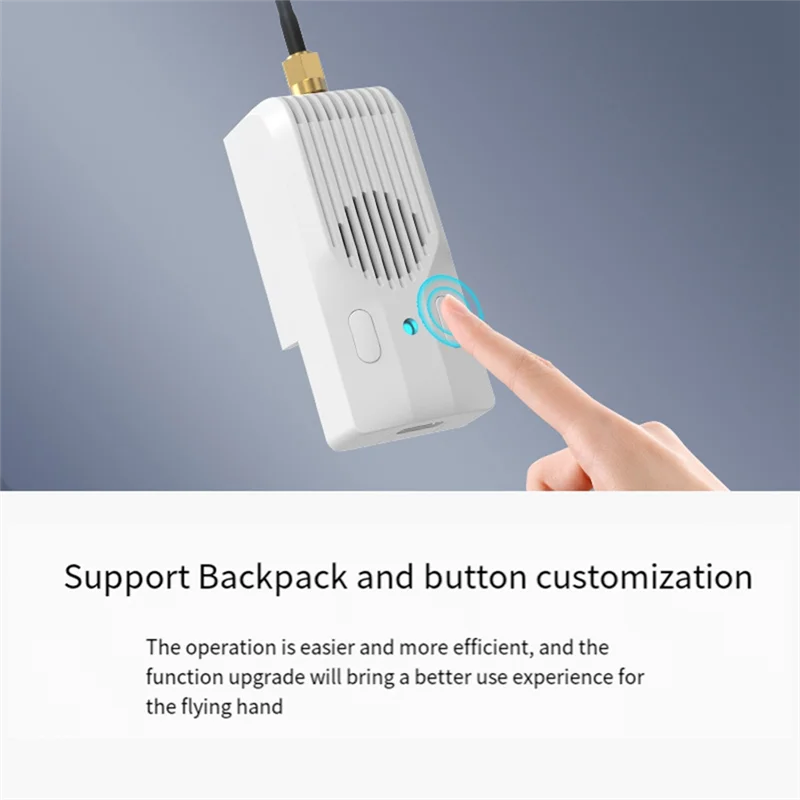 BETAFPV Nano TX V2 모듈 ELRS 2.4Ghz 1W 1000Mw FPV T-LED 안테나 레이싱 드론 쿼드콥터용