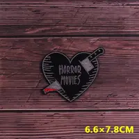 Ghost Skull Punk Embroidery Patches for Jackets - Iron-On Clothing Accessories - Image 2