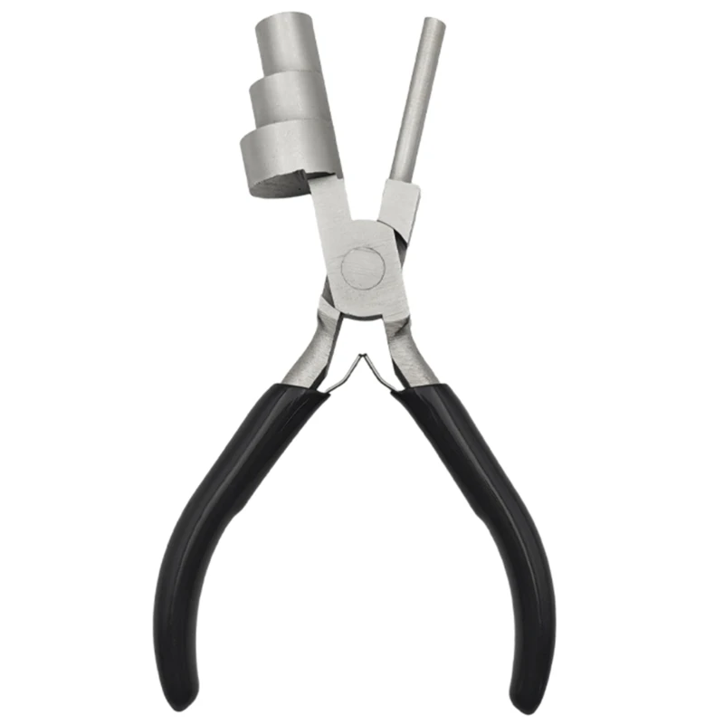 

Multi Purpose 6 inch Flat Nose Round Jaw Jewelry Pliers Great for Crafting