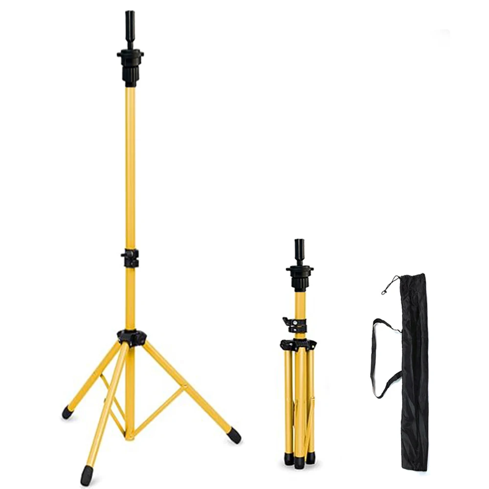 Simnient Adjustable Tripod Stand Holder Mannequin Head Tripod Hairdressing Training Head Holder Top Selling Hair Wig Stands Tool