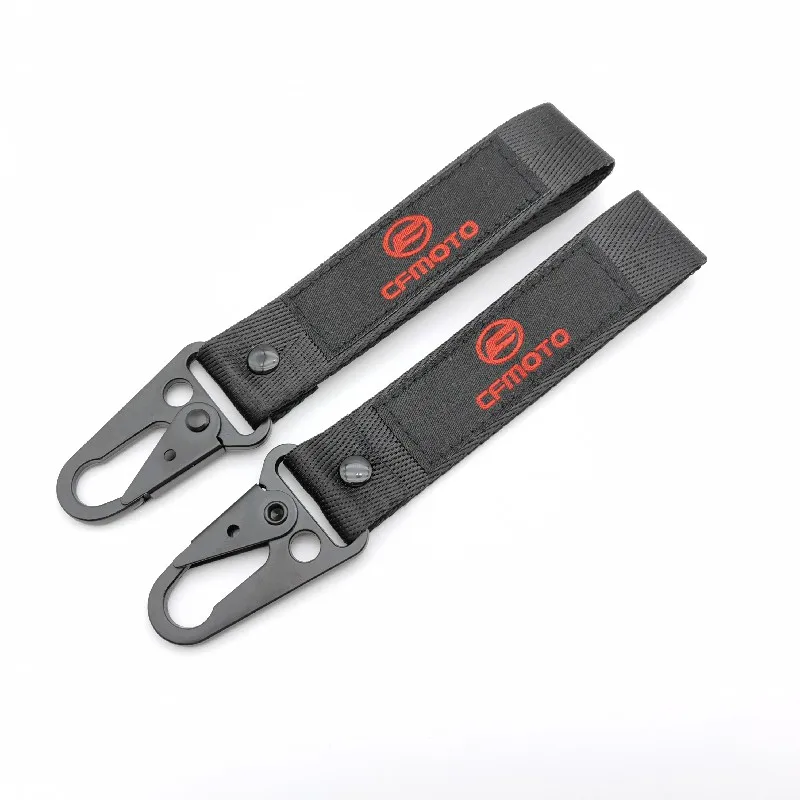 

Motorcycle Keychain Nylon Woven Label Key Ring Lanyard Refit Gift Race For Cfmoto 250sr 650mt Nk400 X8 650 Gt Auto Accessories