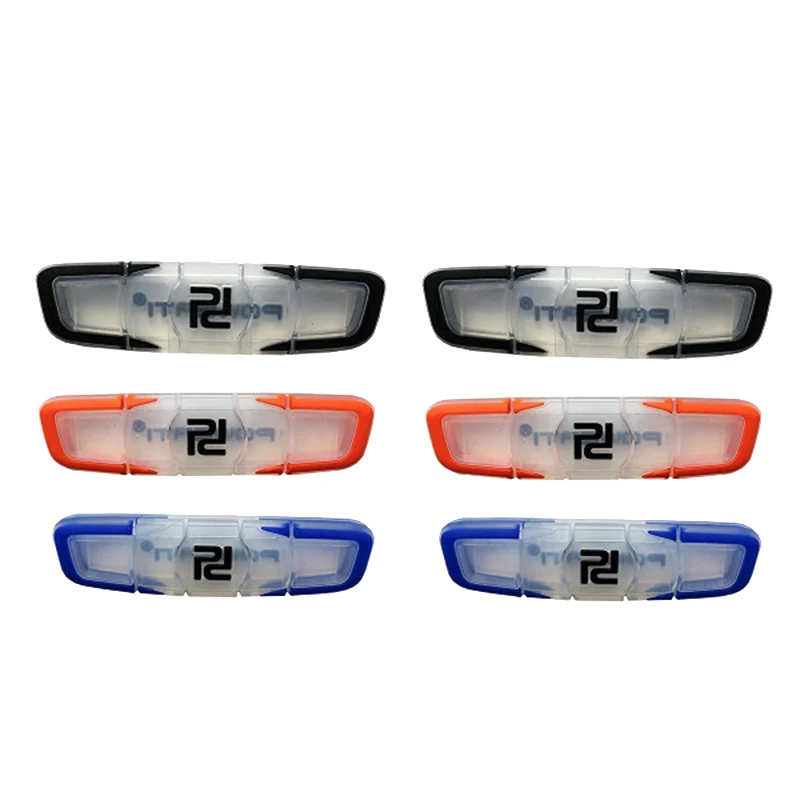 POWERTI 6Pcs Tennis Racket Damper Shock Absorber Silicone Shock