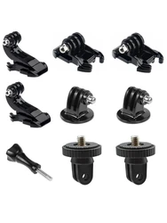 Ultimate Action Camera Accessories Kit - Quick Release Buckle & Tripod Mount - 9Pcs