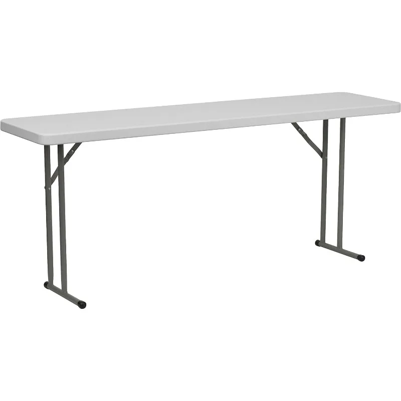 

Elon 6-Foot Granite White Plastic Folding Training Table