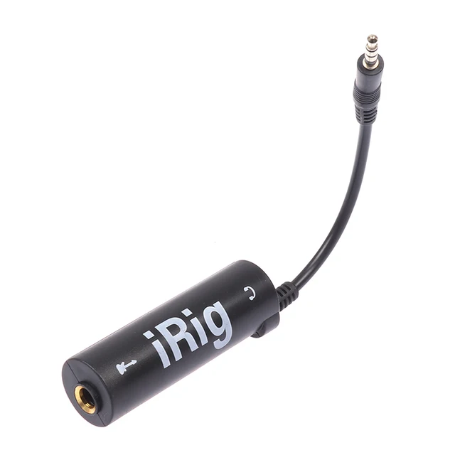 기타와 오디오 장치를 쉽게 연결하는 KOQZM Irig Hot 기타 인터페이스 변환기