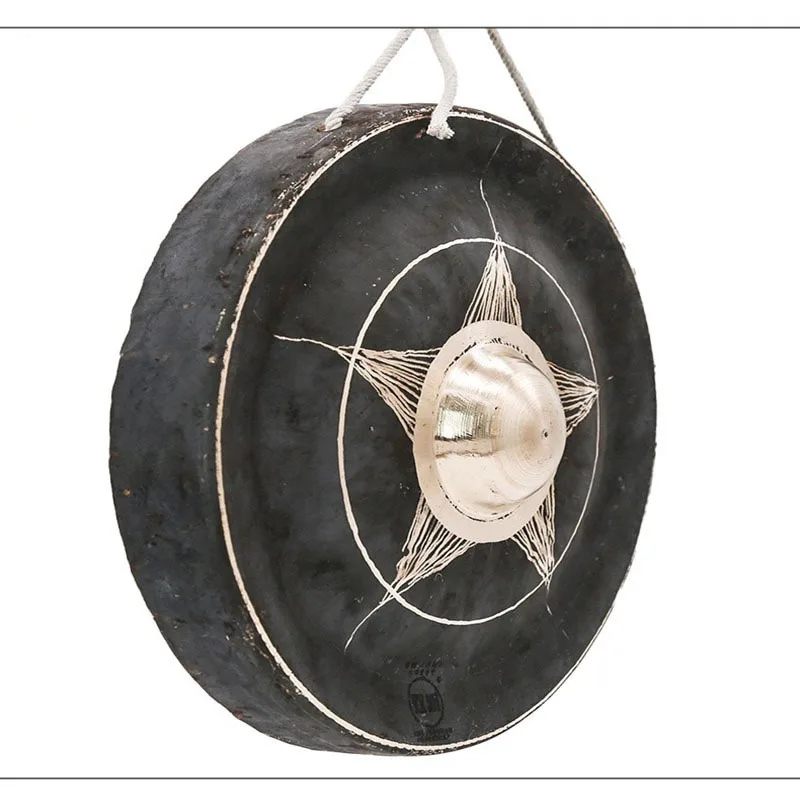 Percussion Instruments Bronze Gong Chinese Traditional Musical Instruments Meditation Accessories Professional Drum Cymbal