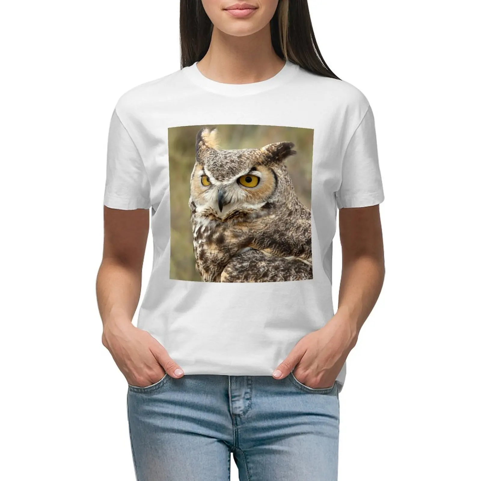 

The Owl T-shirt kawaii clothes shirts graphic tees korean fashion funny t shirts for Women