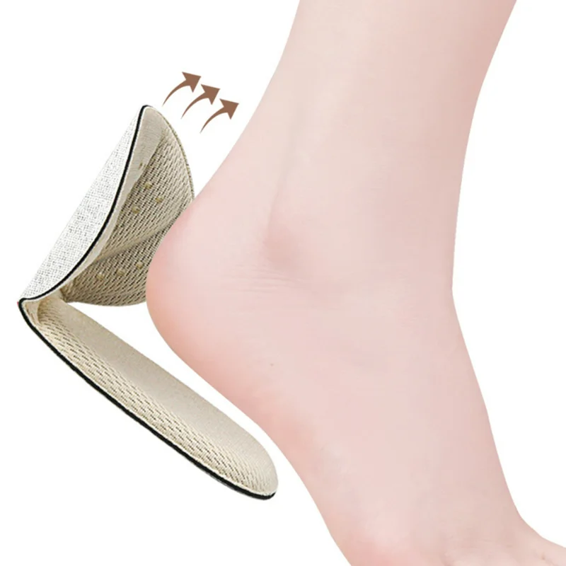 Heel Cushion Insole Heel Patch Insole Heel Insoles Heel Grips Heel Cushion Protector Heel Protector Pads Heel Protector Patches Heel Protector T-Shaped Heel Grips Cushions Inserts Loose Too Big Shoes Insert Heel Pads Snugs Filler Improve Shoe Comfort Prevent Slip