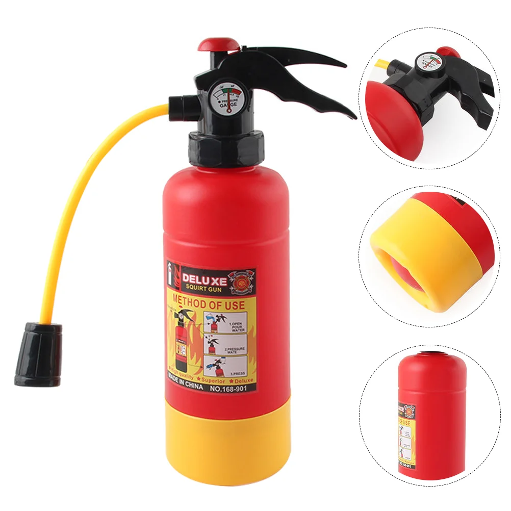 

Pull Water Toy Swimming Pool Plaything Fire Extinguisher Plastic Beach Party Supplies Kids Playing