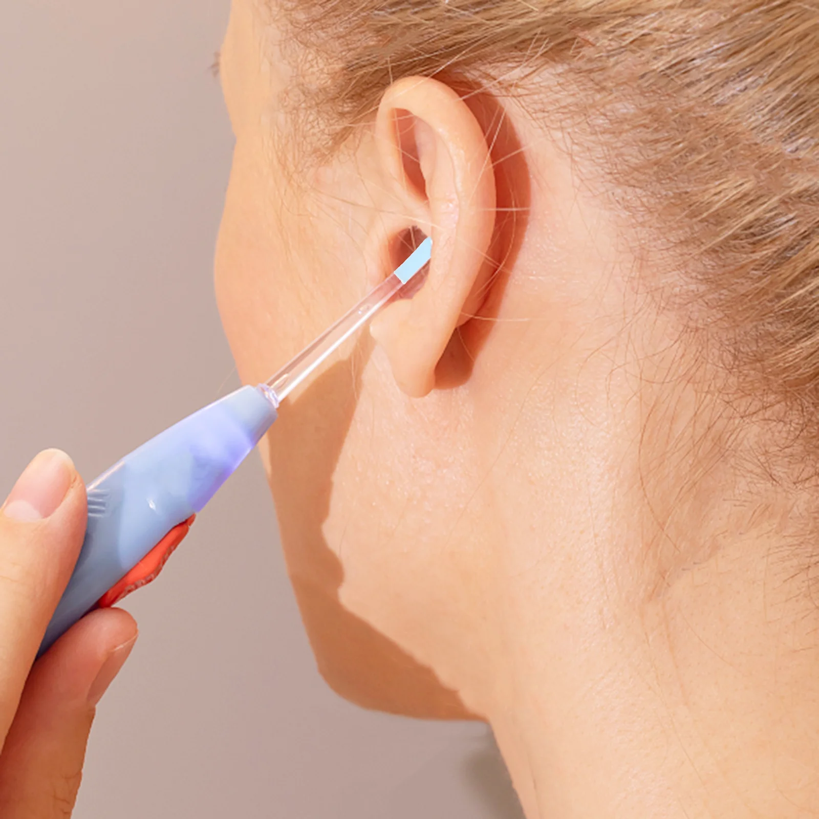 10 Pcs Visual Ear Scoop Cover Spoon Pick Accessories Replacement Tips Earwax Remover Accessory Silica Gel Visible Removal 3