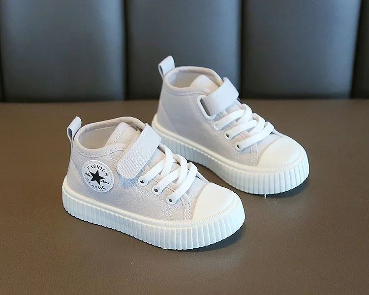 Kinder Canvas Sneaker Jungen Mädchen Weiche Sohle Bequeme Schuhe_voghion.com