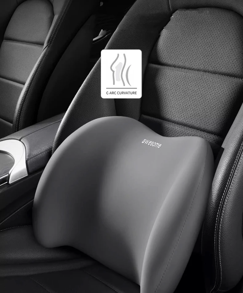 Neck Pain Back Pain Car Seat Support Car Cushions For Driving Car Lumbar Support Pillow And Car Neck