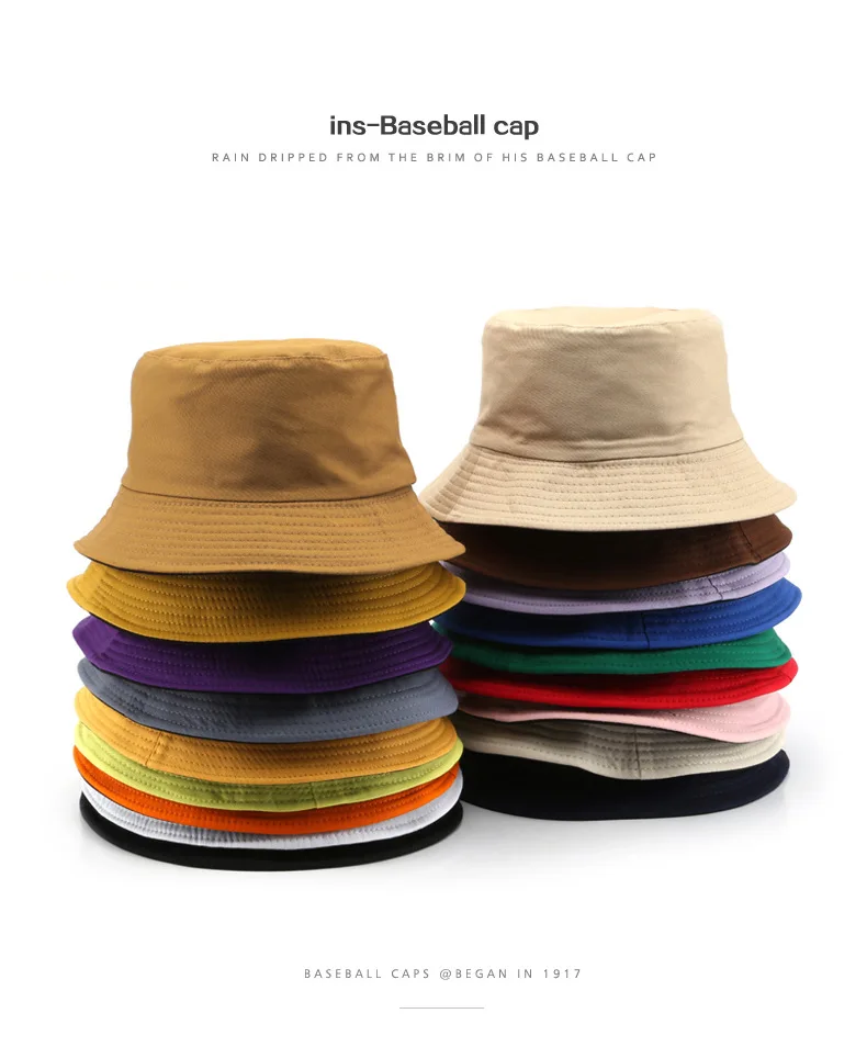 SLECKTON 100% Cotton Bucket Hat for 