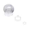 10pcs Acrylic Clear Display Stand Sphere Holder Crystal Ball Quartz Glass Gems Base Pedestal Support Decor Transparent Pedestal 5