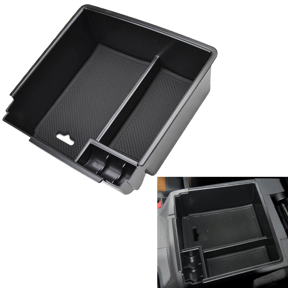 Per Ford Ranger T6 Raptor T7 Px Wildtrak Center Console Organizer Vassoio Bracciolo Portaoggetti 2012-2018 2017