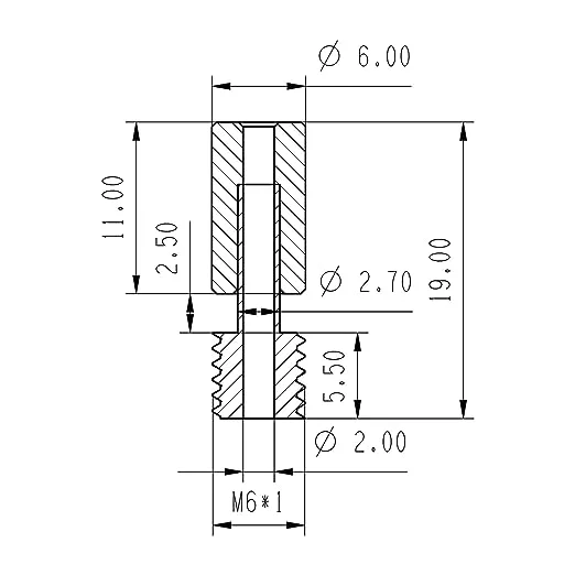 Offizielles Creality S1 Hotend-Kit 300 ° Verbesserte Bimetall-Heat-Break-Hülse 1,75 mm Edelstahl-Kupferbeschichtetes Rohr für S1/S1 Pro – Detail 4